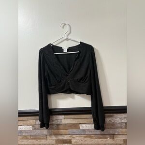 Kirious Los Angeles Size Large Women’s Crop Blouse